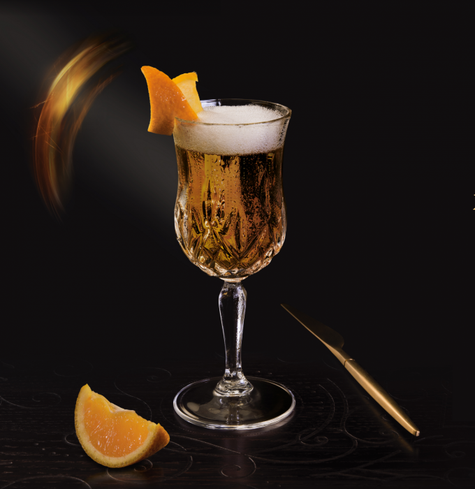 Cocktail Brandy spark - Beehive