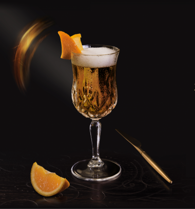 Cocktail Brandy spark - Beehive